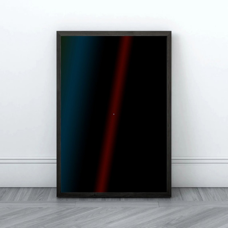 Pale Blue Dot Print Poster Voy - огляд і ціна Star Map Poster