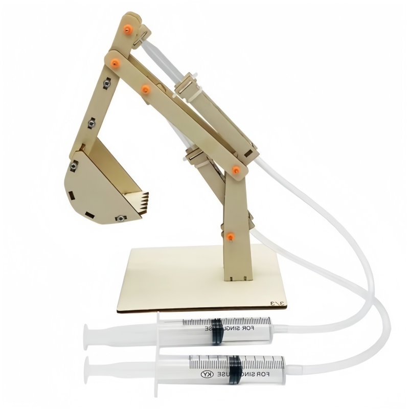 DIY Hydraulic Excavator Model  - огляд і ціна Science Project Kit