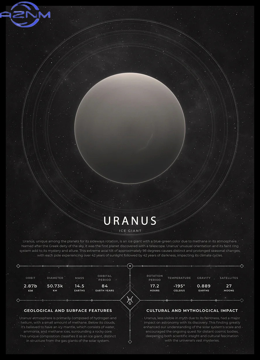 AZNM Vintage Aesthetic Space P - огляд і ціна Star Map Poster