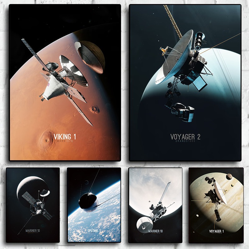 Solar System Exploration Canva - огляд і ціна Star Map Poster
