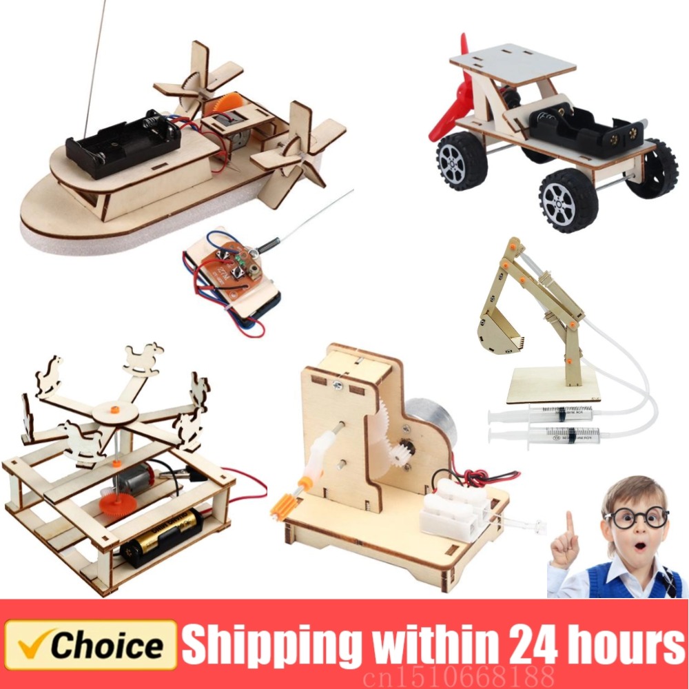 DIY Boat Model Science Toys Ki - огляд і ціна Science Project Kit