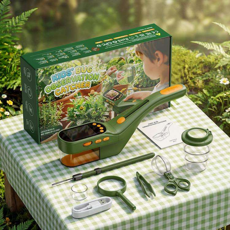 Plastic Kids Bug Viewer 500X H - огляд і ціна Science Kit