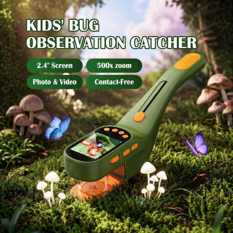 Plastic Kids Bug Viewer 500X H - огляд і ціна Science Kit