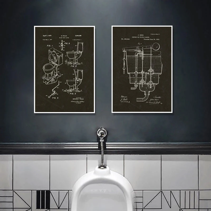 Modern Toilet Paper Blueprint  - огляд і ціна Star Map Poster